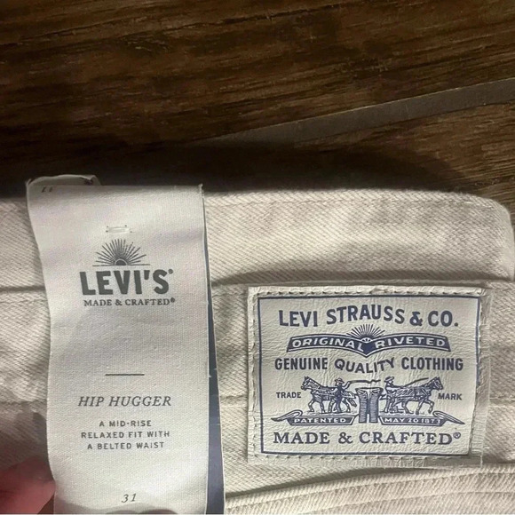 NWT Levi’s Made & Crafted Hip Hugger Women’s Jeans - Picture 5 of 8